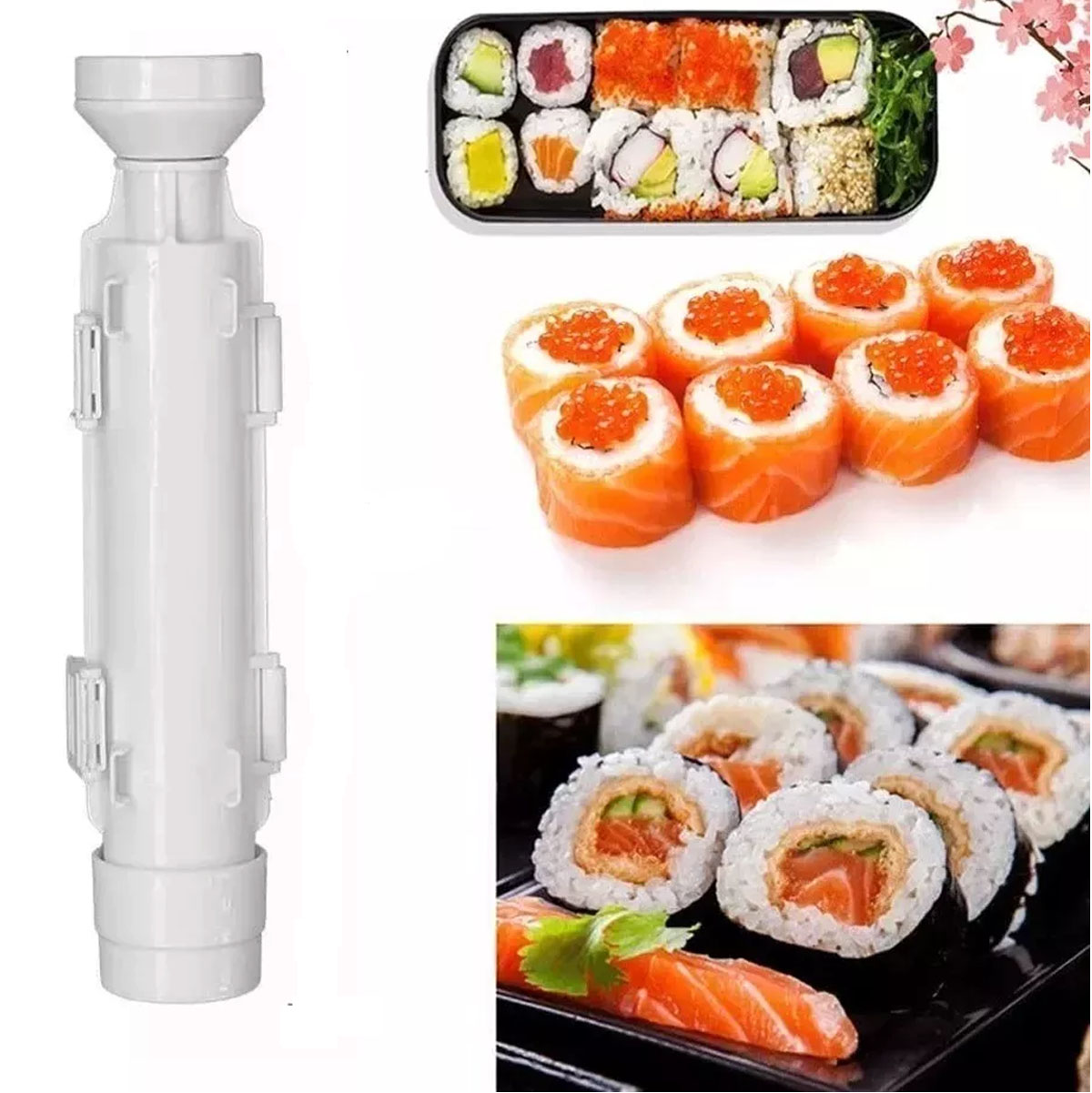 Miniatura 7 de Molde Para Hacer Sushi Maquina Enrrollar